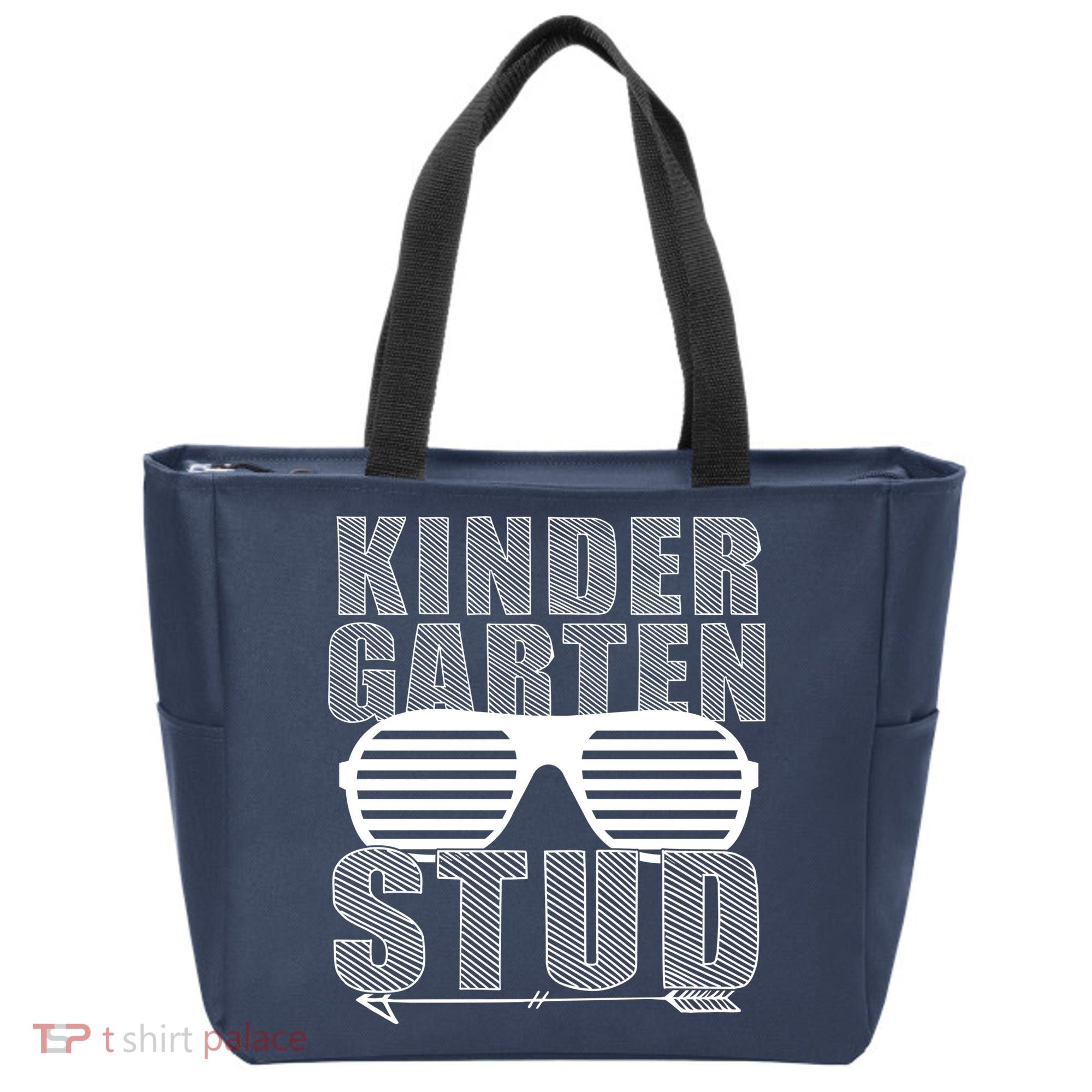 Kindergarten Stud Funny School Tote Bag