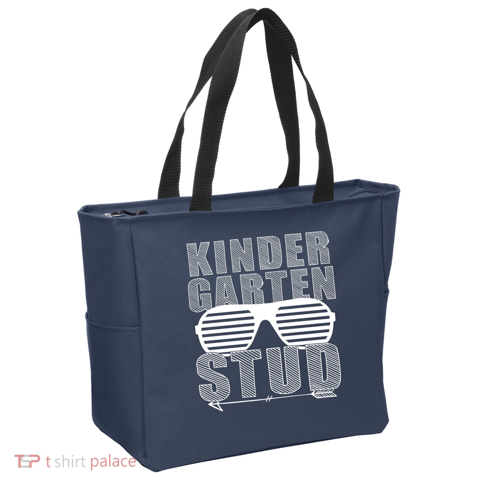 Kindergarten Stud Funny School Tote Bag