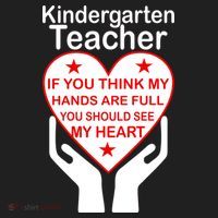 Kindergarten Teacher See My Heart Women's Sweatshirt thumb 2