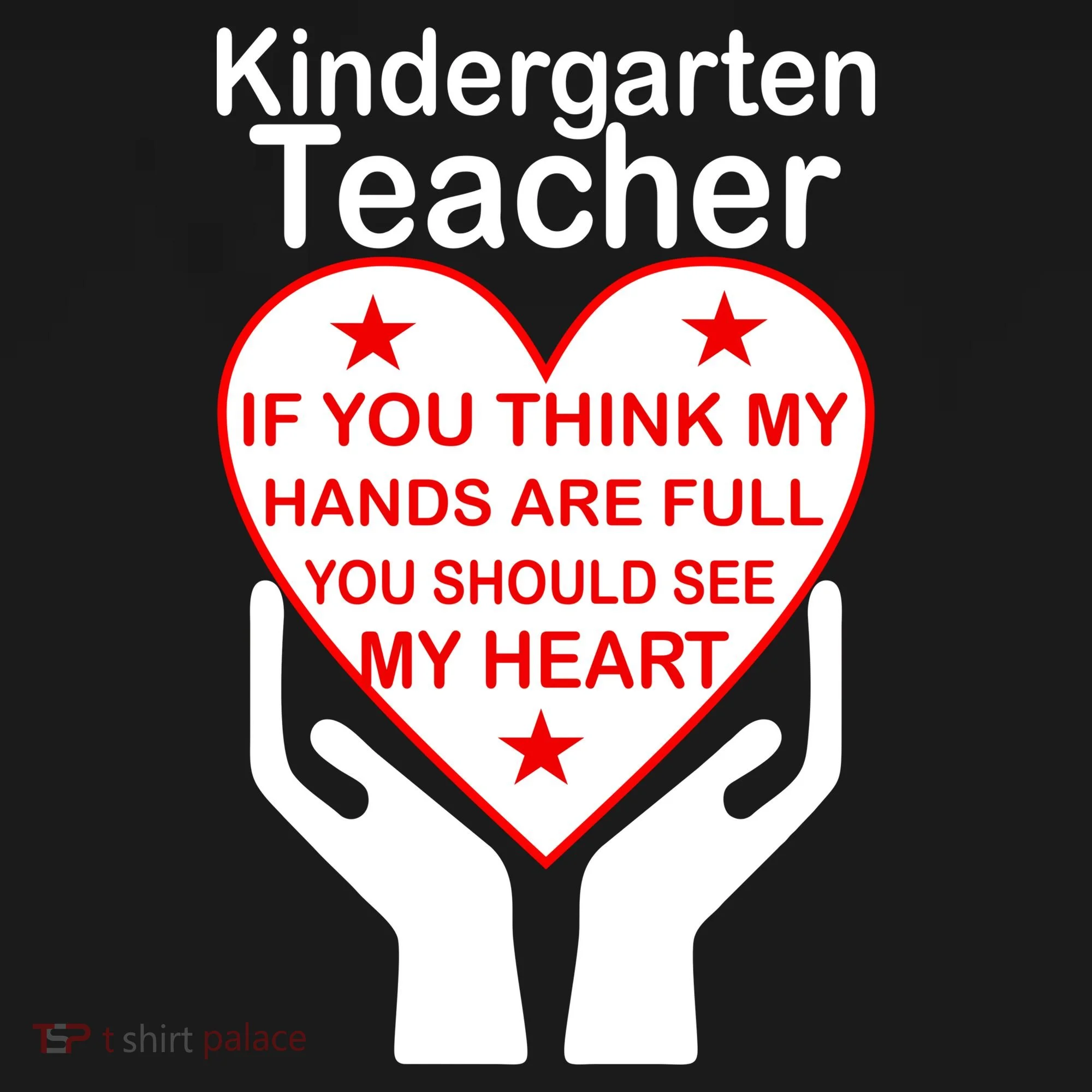 Kindergarten Teacher See My Heart Backpack