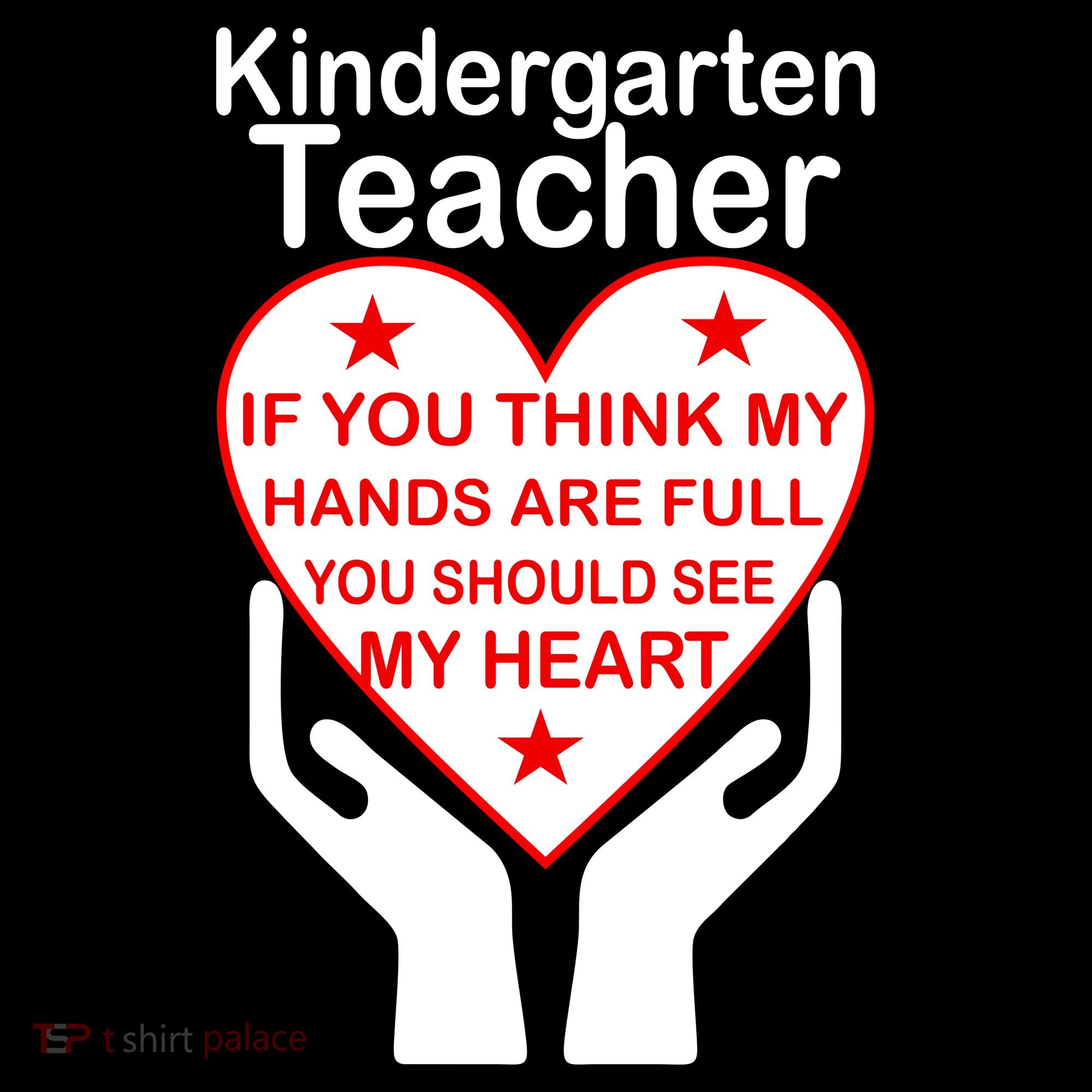 Kindergarten Teacher See My Heart Women's Hoodie