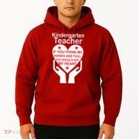 Kindergarten Teacher See My Heart Hoodie thumb 2