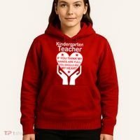 Kindergarten Teacher See My Heart Hoodie thumb 5