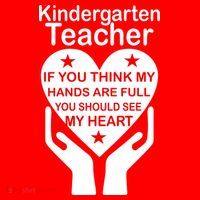 Kindergarten Teacher See My Heart Long Sleeve Shirt thumb 2