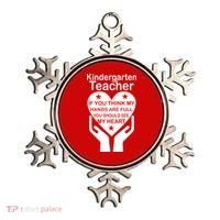 Kindergarten Teacher See My Heart Ornament thumb 0