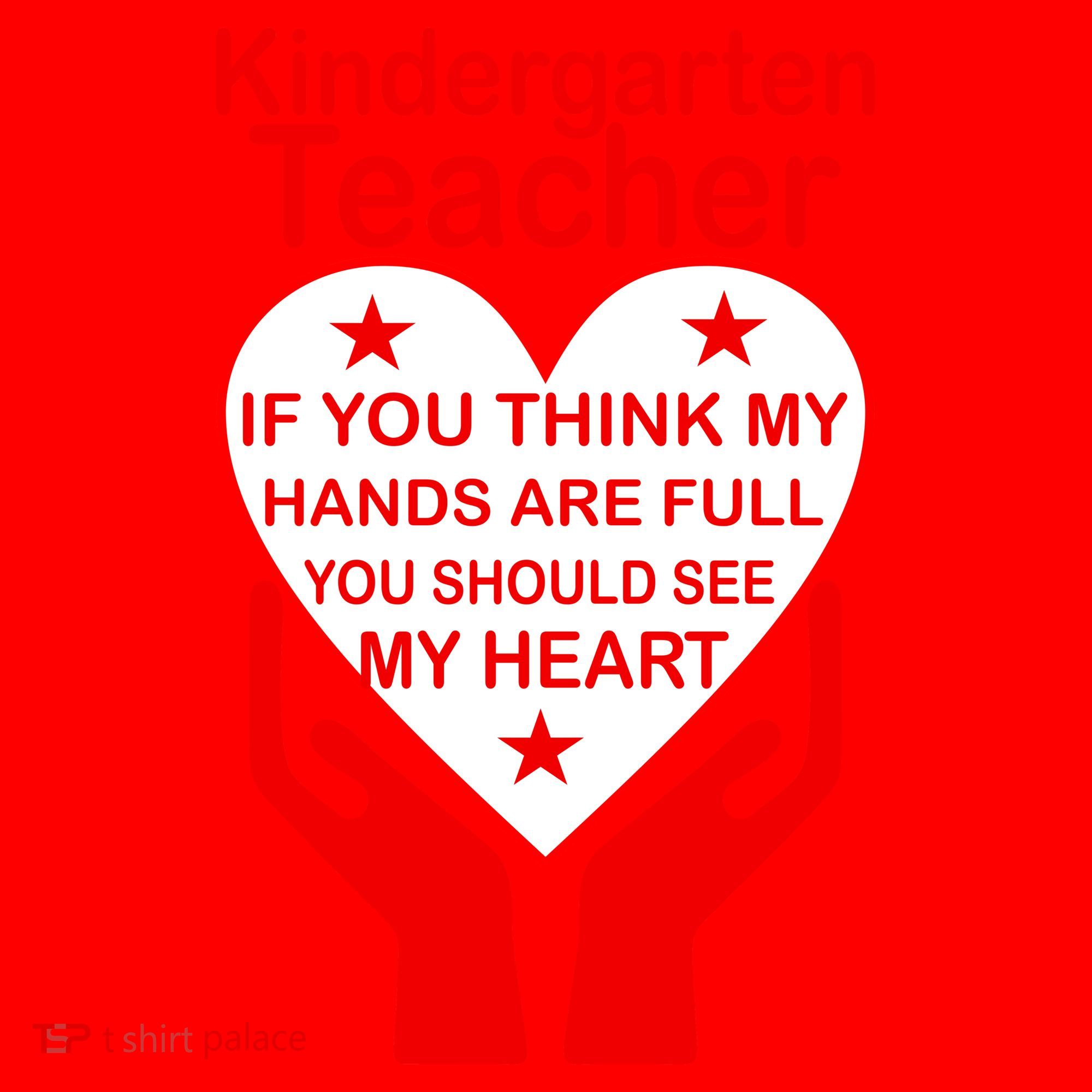 Kindergarten Teacher See My Heart Santa Hat