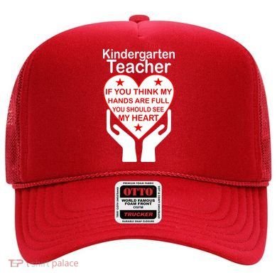 Kindergarten Teacher See My Heart Hat