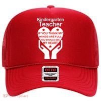 Kindergarten Teacher See My Heart Hat thumb 0