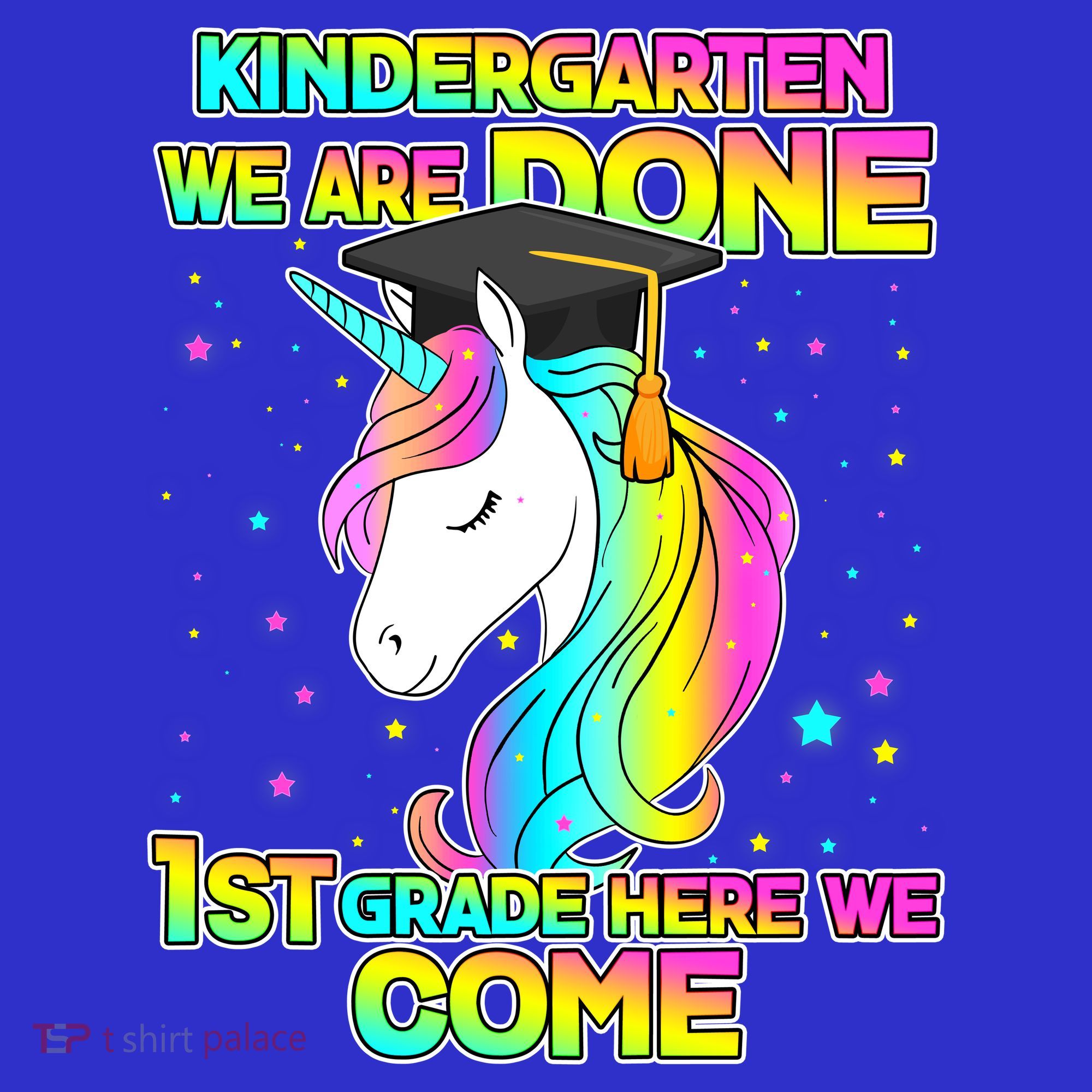 Kindergarten We Are Done 1st Grade Here We Come Kids Sweatshirt