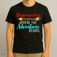 Kindergarten Where The Adventure Begins T-Shirt thumb 3