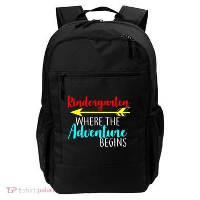 Kindergarten Where The Adventure Begins Backpack