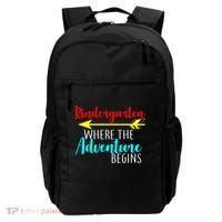 Kindergarten Where The Adventure Begins Backpack thumb 0
