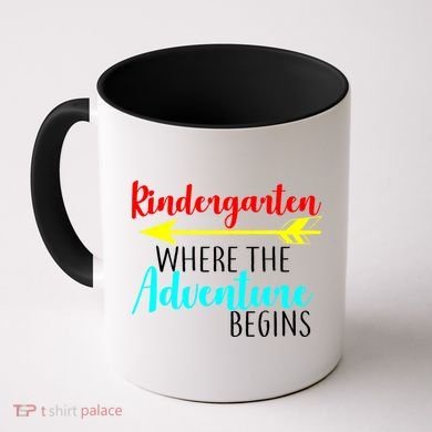 Kindergarten Where The Adventure Begins Coffee Mug