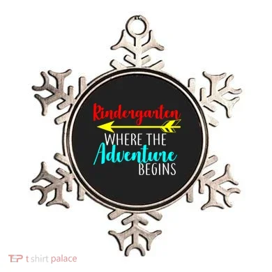 Kindergarten Where The Adventure Begins Ornament