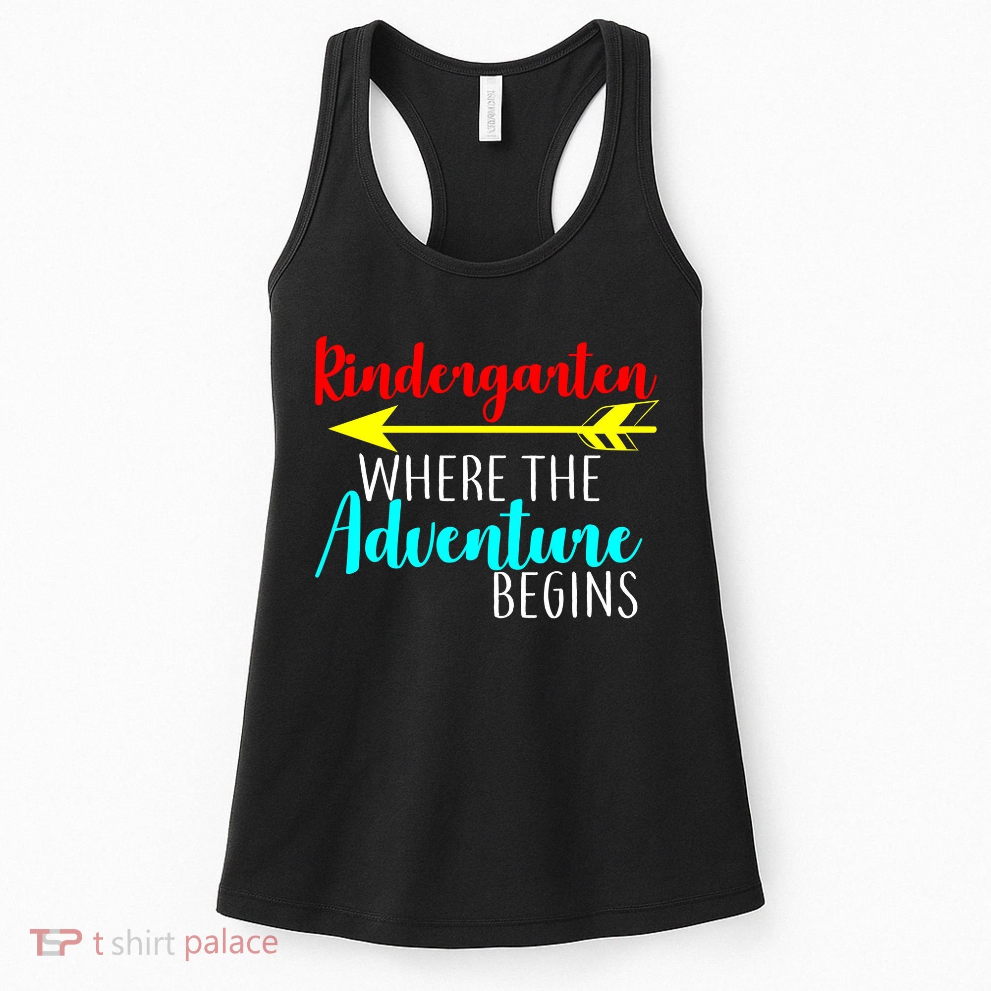 Kindergarten Where The Adventure Begins Women's Tank Top