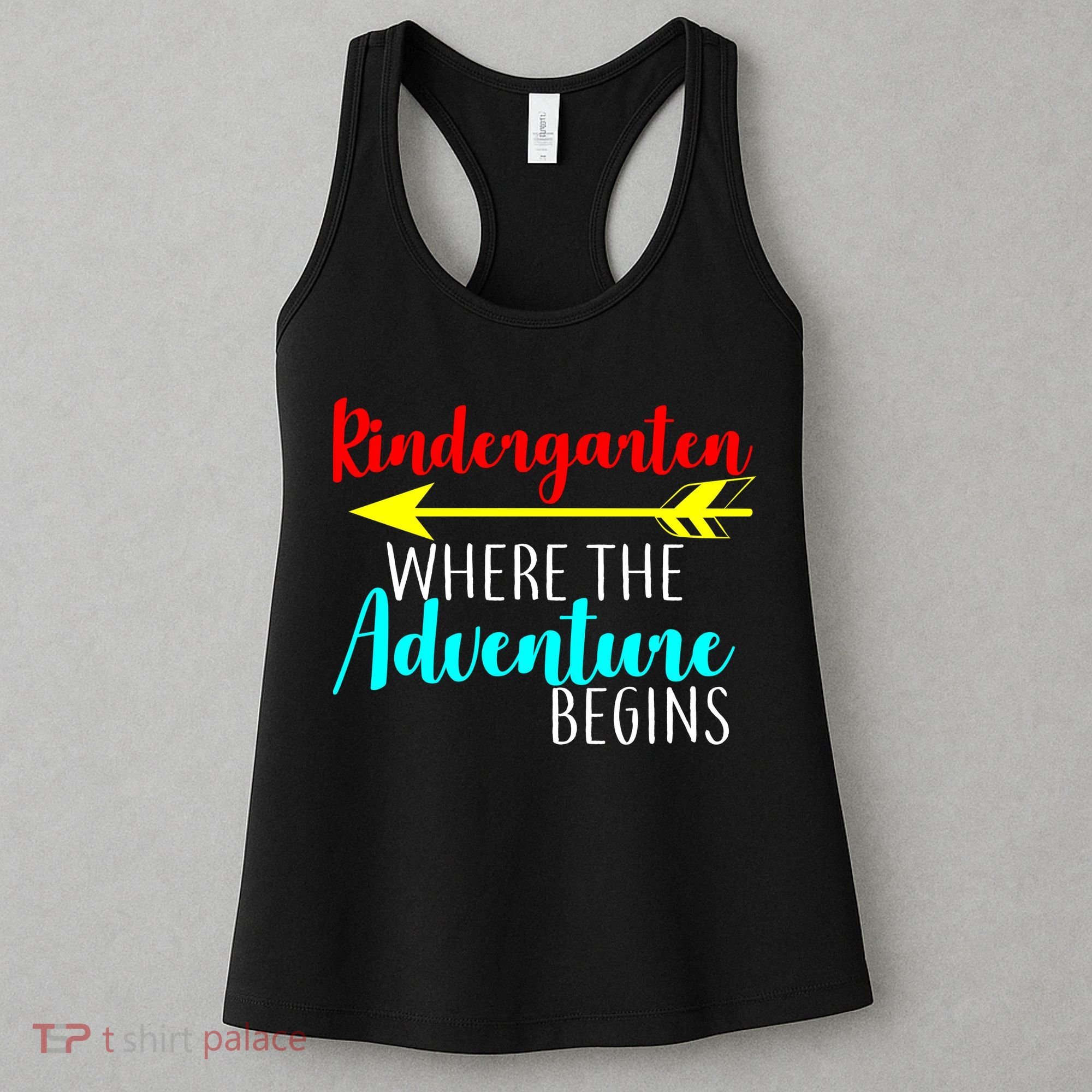 Kindergarten Where The Adventure Begins Women's Tank Top