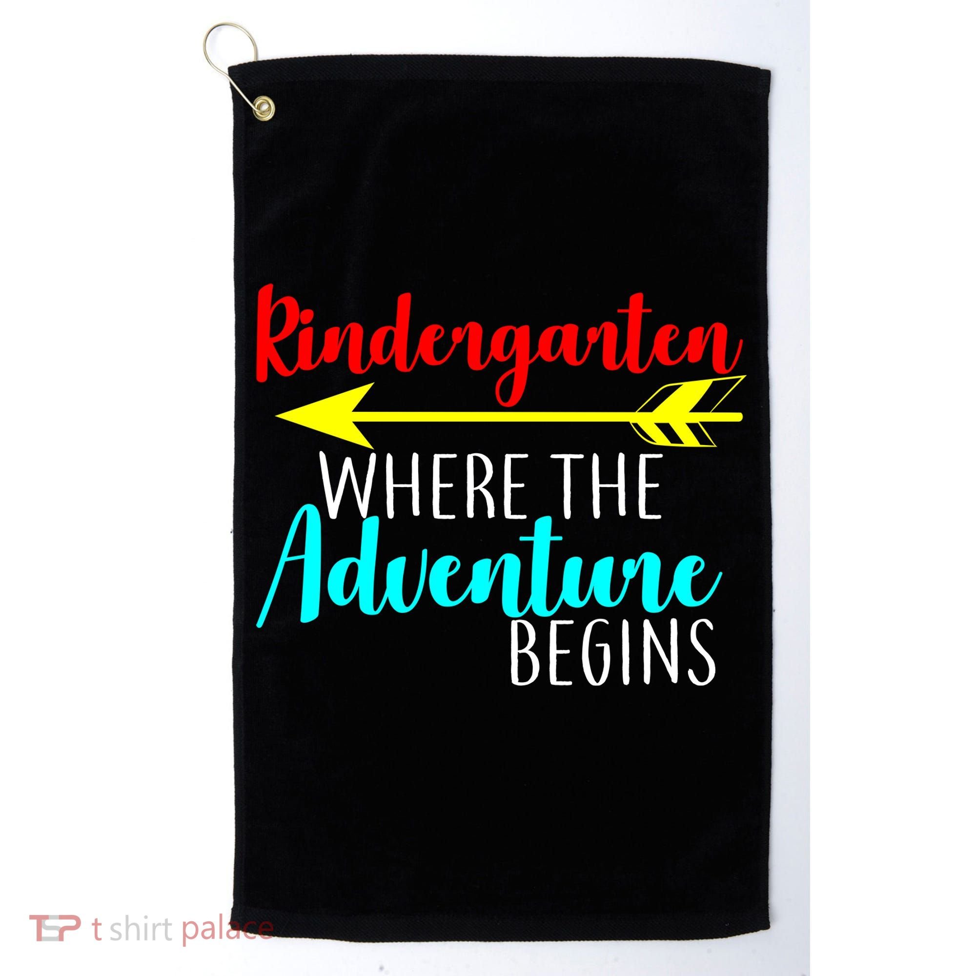 Kindergarten Where The Adventure Begins Golf Towel