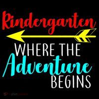 Kindergarten Where The Adventure Begins Visor thumb 3