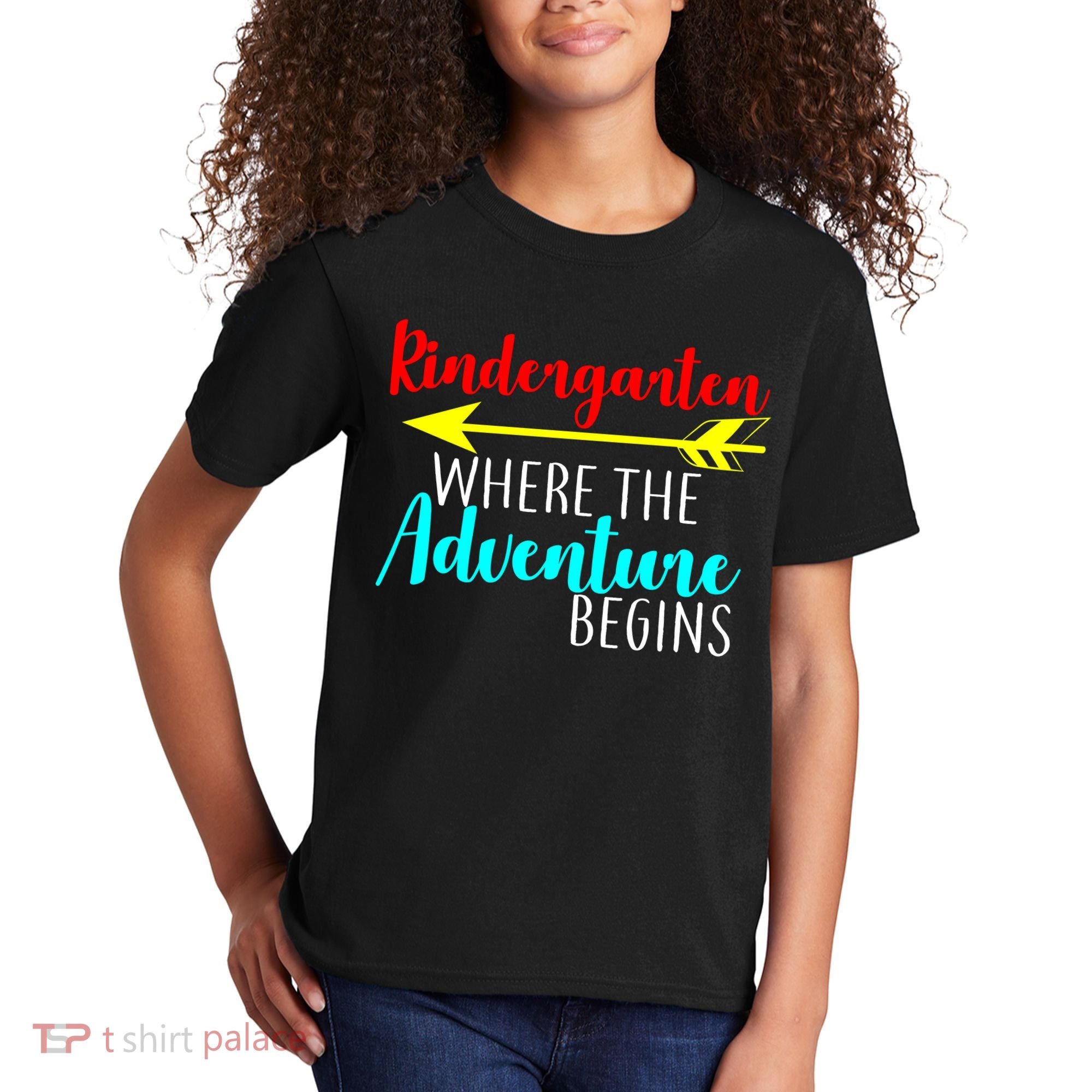 Kindergarten Where The Adventure Begins Kids T-Shirt