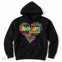 Kindergarten Word Marks Heart Hoodie thumb 0