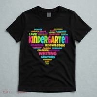 Kindergarten Word Marks Heart T-Shirt thumb 5
