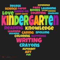 Kindergarten Word Marks Heart Tumbler thumb 3