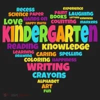 Kindergarten Word Marks Heart Tumbler thumb 3