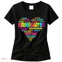 Kindergarten Word Marks Heart Women's T-Shirt thumb 0