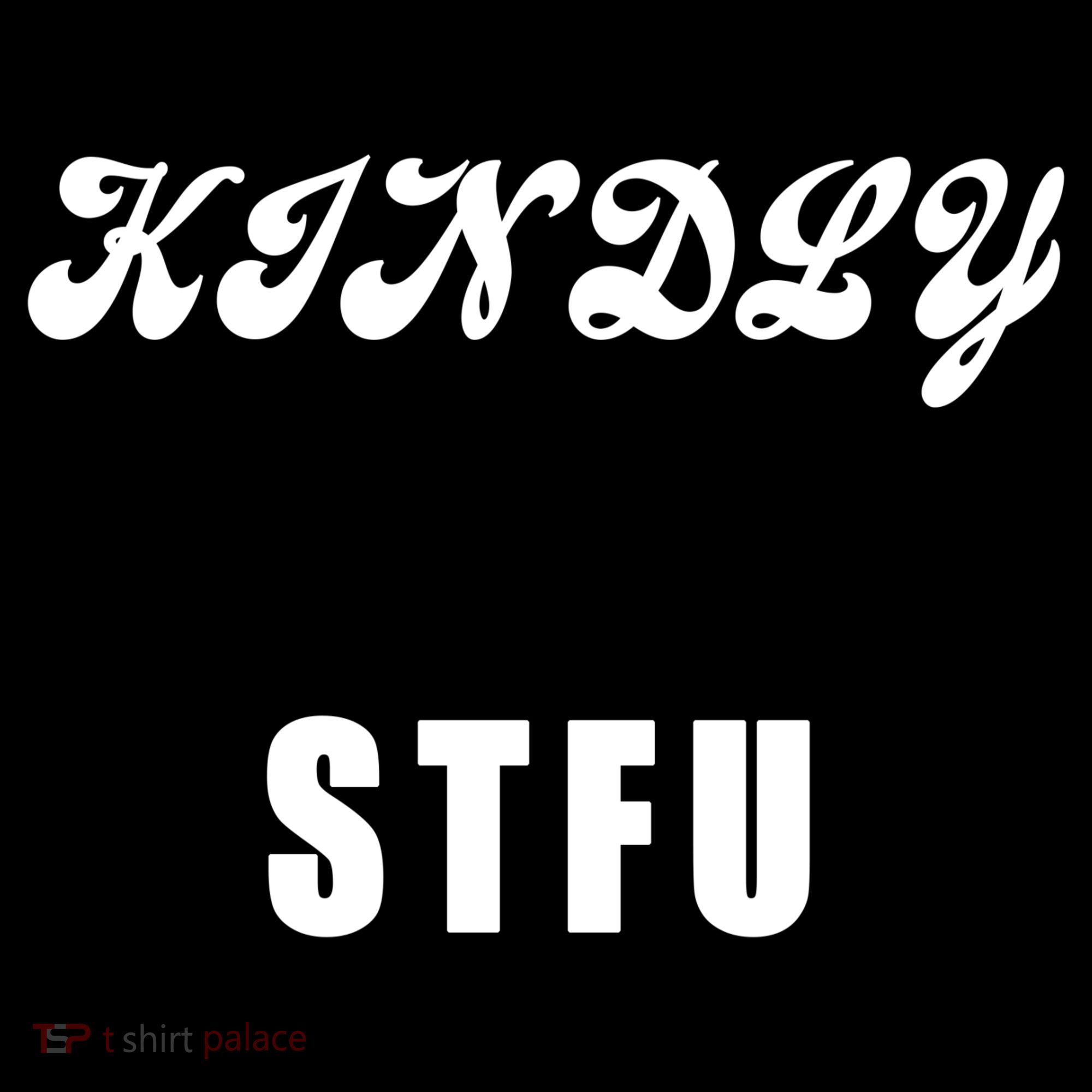 Kindly STFU Funny Offensive Sayings Ornament