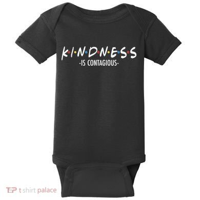 Kindness Is Contagious Baby Bodysuit