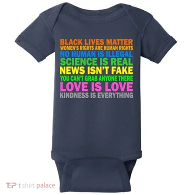 Kindness Is Everything Love Is Love Baby Bodysuit