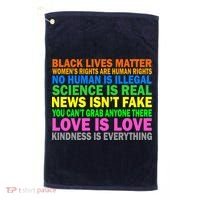 Kindness Is Everything Love Is Love Golf Towel thumb 0