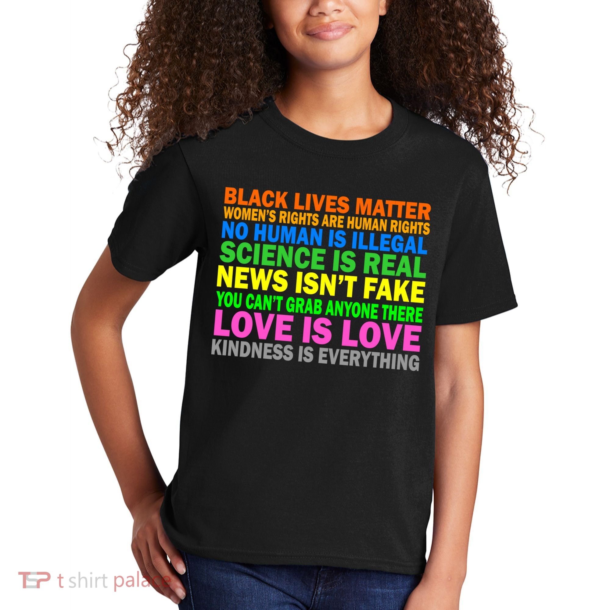 Kindness Is Everything Love Is Love Kids T-Shirt