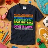 Kindness Is Everything Love Is Love Kids T-Shirt thumb 3