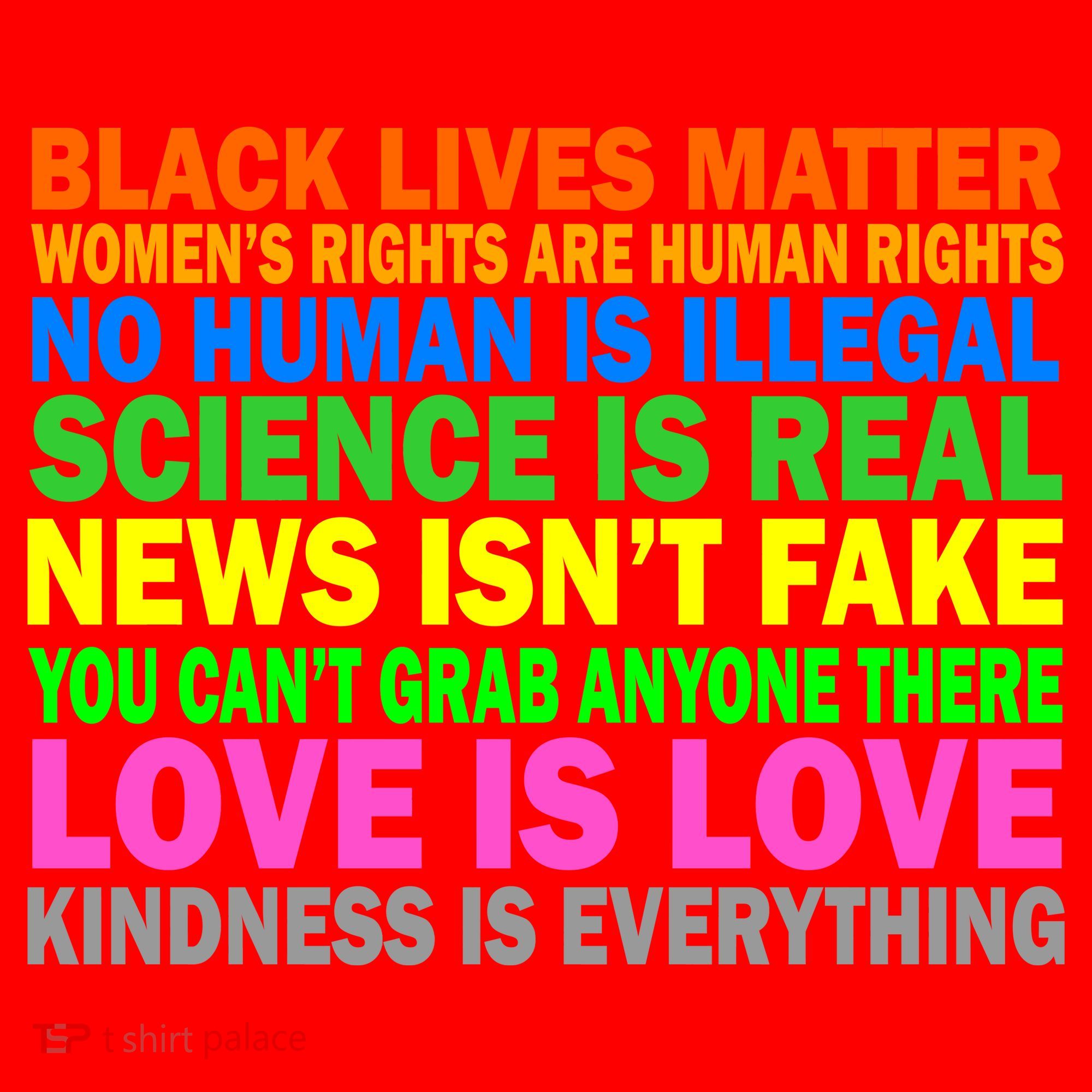 Kindness Is Everything Love Is Love Santa Hat