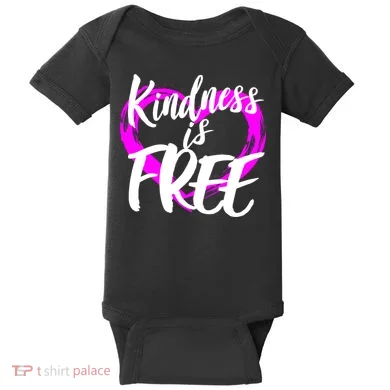 Kindness Is Free Baby Bodysuit