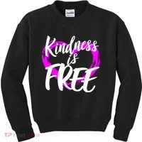 Kindness Is Free Kids Sweatshirt thumb 0