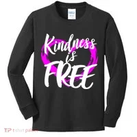 Kindness Is Free Kids Long Sleeve Shirt thumb 0
