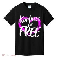 Kindness Is Free Kids T-Shirt thumb 0