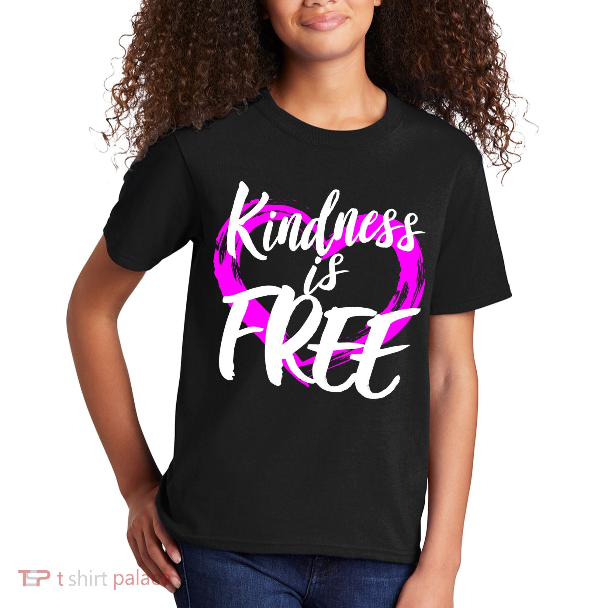 Kindness Is Free Kids T-Shirt