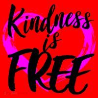 Kindness Is Free Santa Hat thumb 1