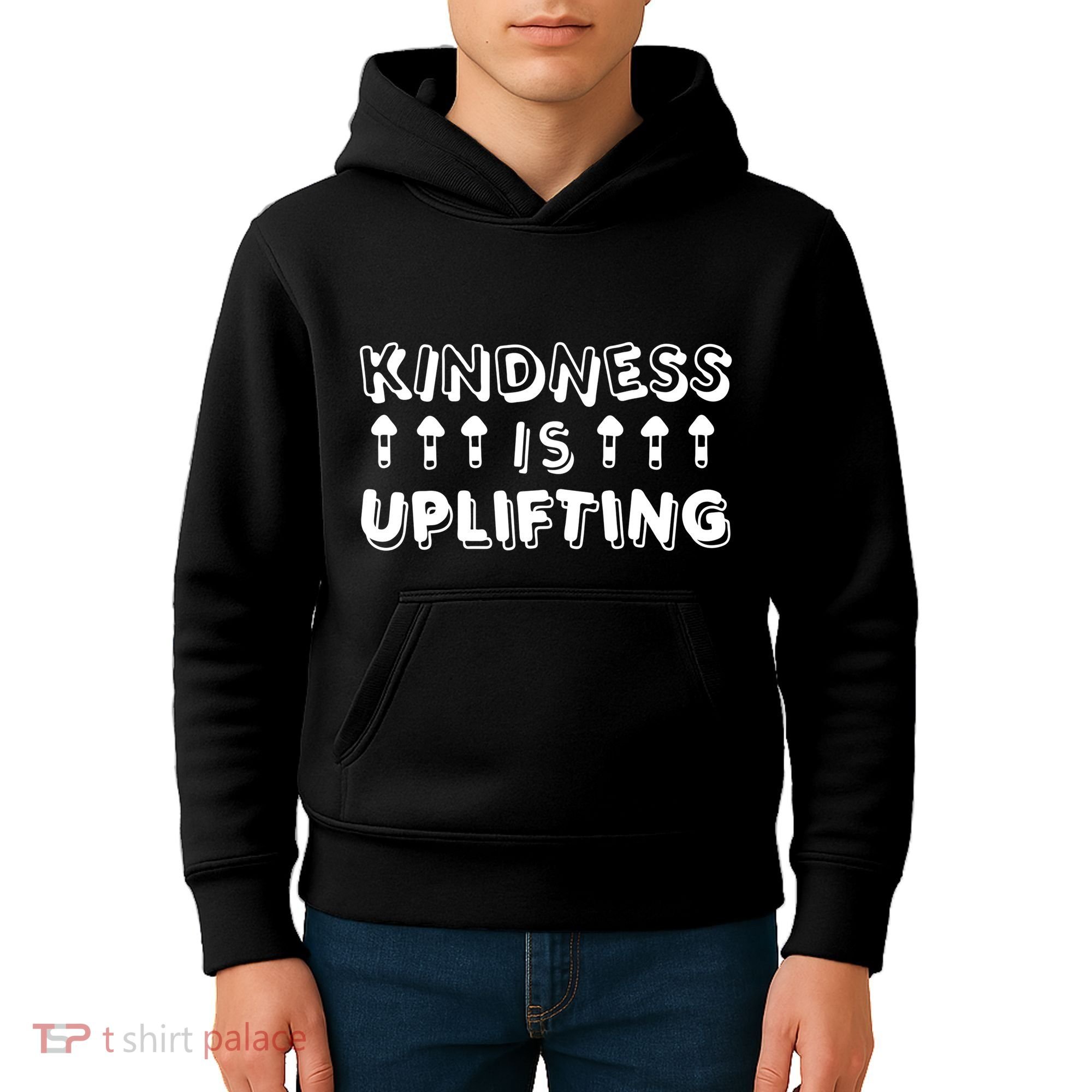 Kindness Is Uplifting Kids Hoodie