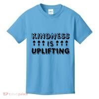 Kindness Is Uplifting Kids T-Shirt thumb 0