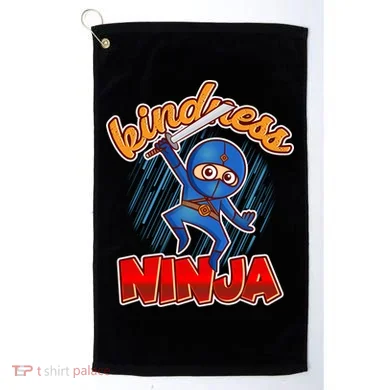 Kindness Ninja Golf Towel