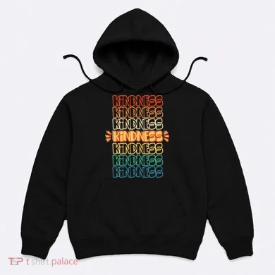 Kindness Pattern Hoodie