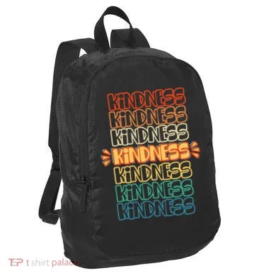 Kindness Pattern Port Authority Crush Ripstop Backpack