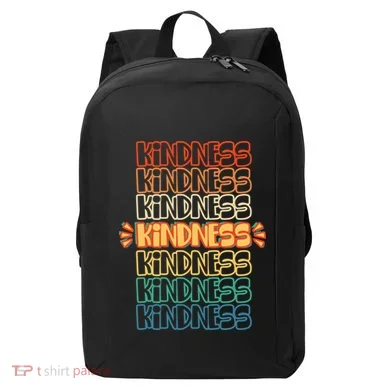 Kindness Pattern Modern Backpack