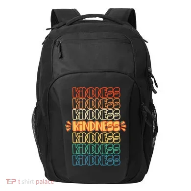 Kindness Pattern Transport Backpack