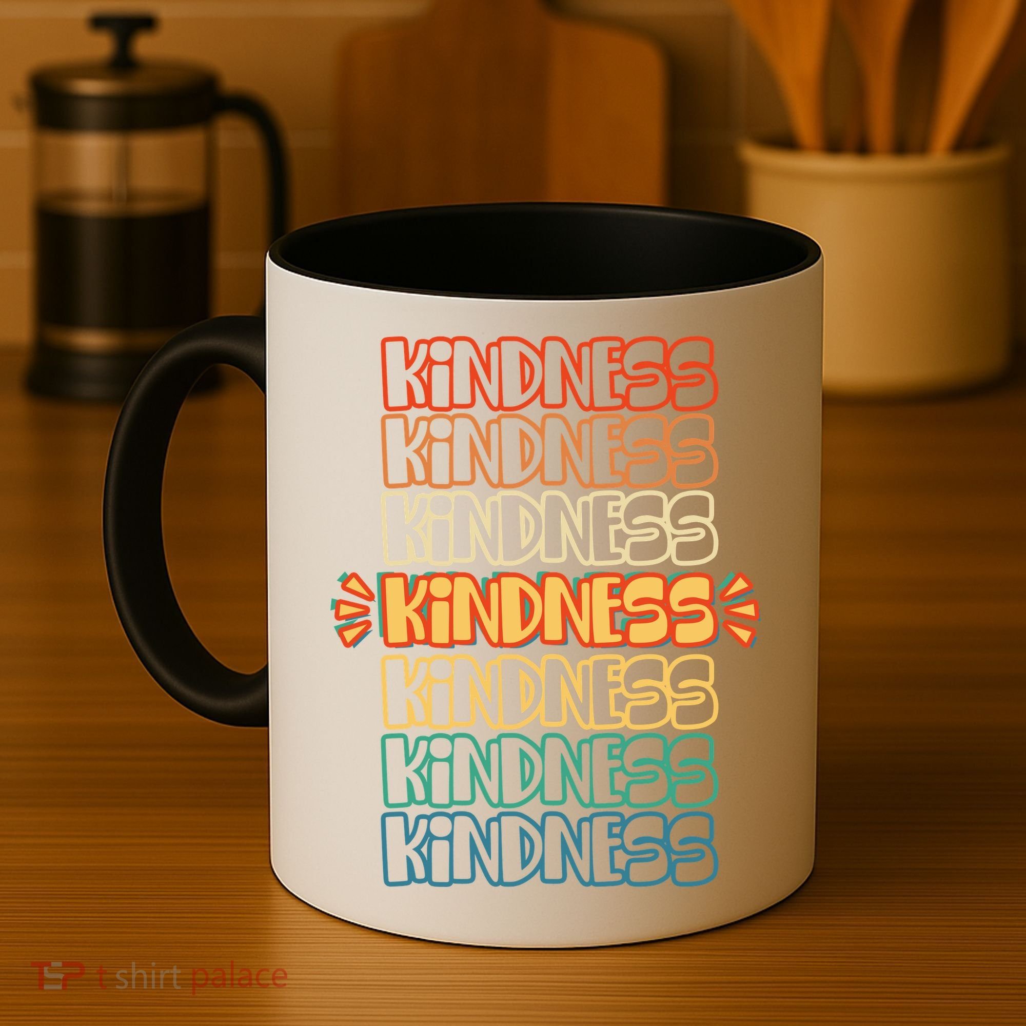 Kindness Pattern Coffee Mug