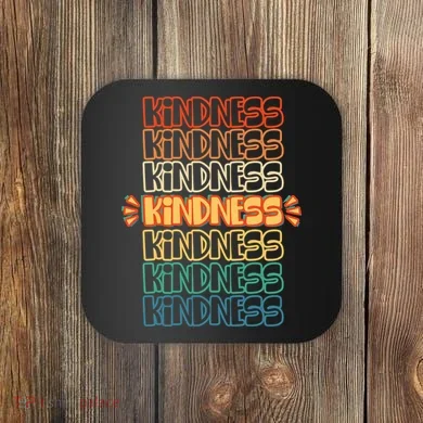 Kindness Pattern Coaster